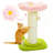 23.6-Inch Flower Cat Scratching Post-117069258