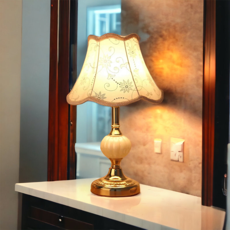 Lampe de table en verre Joffrey