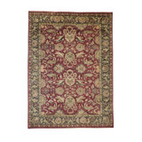 Yennhi One-of-a-Kind 8.9x11.11 Area Rug Burgundy