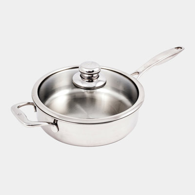 Swiss Diamond Premium Clad Saute Pan w/Lid - Induction