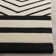 Fifth Avenue Wool Geometric Area Rug in Ivory/Black/Pink