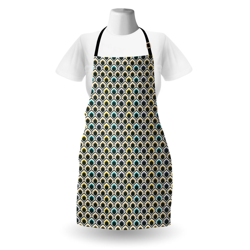 Geometric Bib Apron