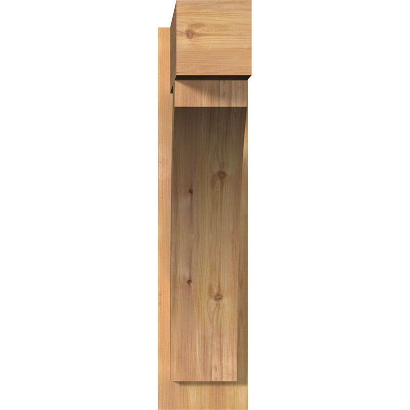 Bloc de bois rustique Thorton, Sapin Douglas de 5 1/2 po (lisse), P 26 po x H 32 po