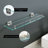 Loveya Bathroom Glass Shelf 1 Tier Shower Caddy Bath Basket SUS304 Stainless Steel Wall Mount Brushed