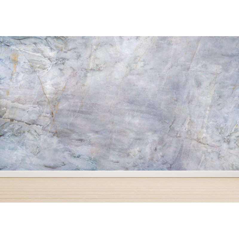 Branigan Peel & Stick Marble Wall Mural, 192" W x 108" L