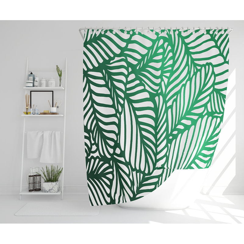 Ellan 13 Piece Polyester Shower Curtain Set