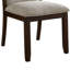 Ensemble de 2 chaises d'appoint rembourrées Alexa