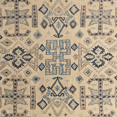Tapis décoratif multicolore à motif abstrait