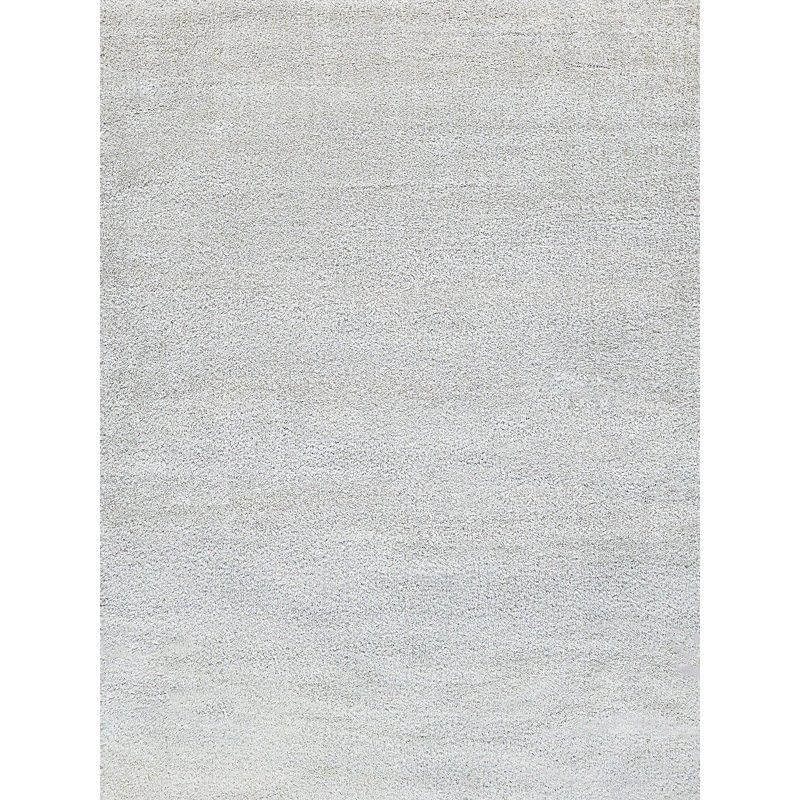 Luxe Shag Indoor Rug, Rectangle 4' x 6', Light Beige
