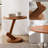 Modern End Table Round 16"D×18"H