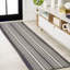 Tapis intérieur / extérieur noir / crème Lauchlyn-75748250