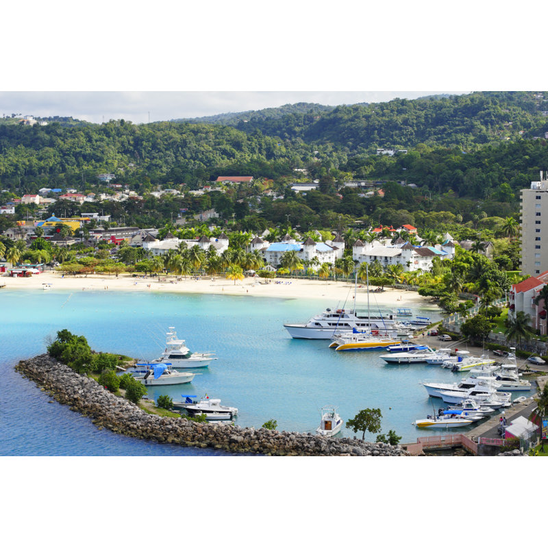 Eight Rivers Jamaica - Wrapped Canvas Print, 51cm H x 76cm W x 3.8cm D