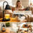 Adjustable Candlelight Heating Lamp With Timer