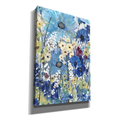 «Garden Blues II» par Tim O'toole, art mural sur toile