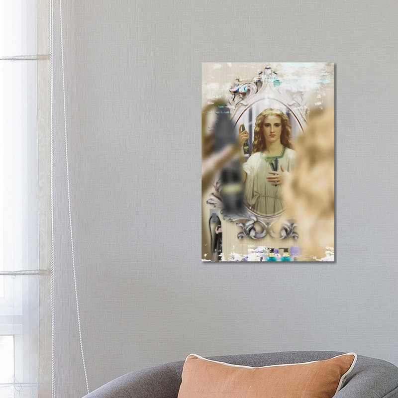 Hair Spray by José Luis Guerrero - No Frame Gallery-Wrapped Canvas Giclée on Canvas, 20.32 cm H x 30.48 cm W