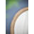 Charming Circular Beaded Wall Mirror for Various Rooms, Enhancing Décor