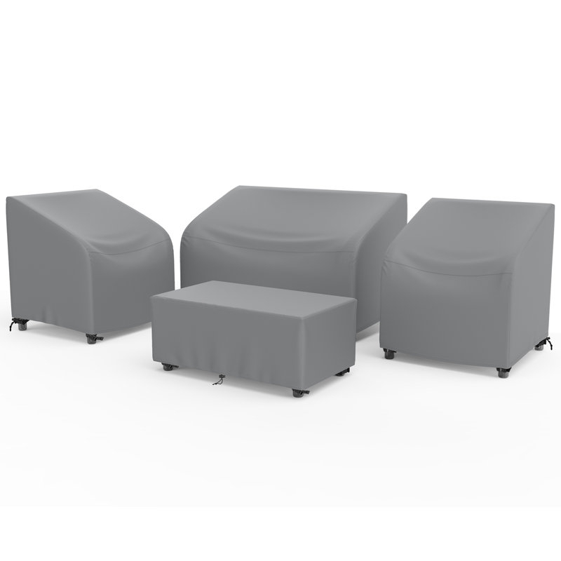 Outdoor Conversation Set Cover, Grey