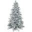 Arbre de Noël artificiel floqué neige avec 1401 pointes-93855629