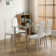 Brycen 43.3" Length Glass Dining Table