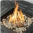 Steel Outdoor Outdoor Patio Garden Gas Fire Pit Table