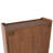 Vintage Glass Door Wall Cabinet With Three Tiers Of Storage And Towel Rack For Bathroom, Kitchen, And Dining Room-1442092553