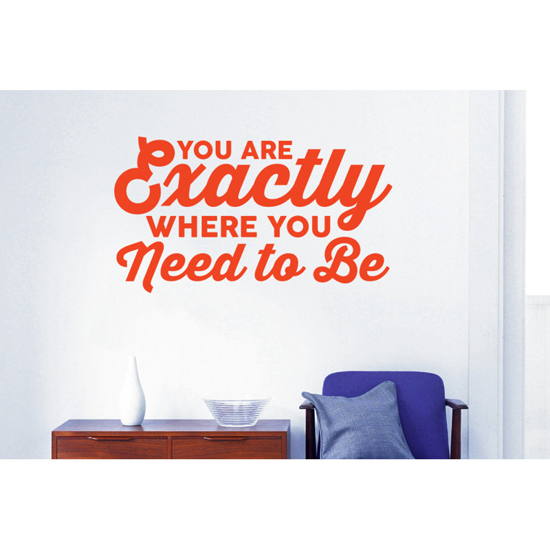 Wall Decal, Orange, Medium