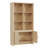 59.3" Tall Bookshelf With Storage Cabinet-797745376
