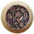Cuivre antique / bois naturel
