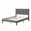 Lit plateforme tapissier