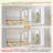 Premium Tempered Glass Full Length Mirror -  Oversized Rectangle Wall Mirror for Home Gym & Dance Studio - Crystal Clear Reflection-1427556391-1427556440