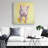 Solitary pig - 32"x32" art on canvas