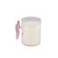 Bougie 3,5 "en verre avec arc champagne 7,1 oz