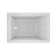 Solna™ Chromatherapy 60" x 42" Drop in Whirlpool Bathtub