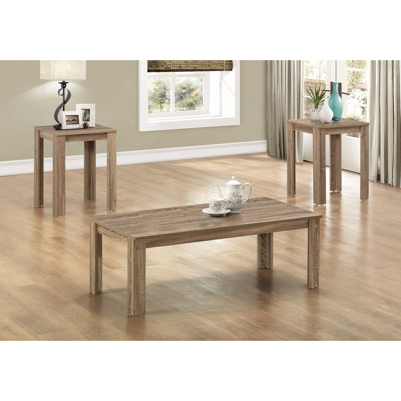 Ensemble de table, 3 pièces, décor, salon, transitionnel