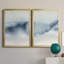 Summer Rain I - ensemble de 2 reproductions d'art sur toile encadrées-61455558-61455563