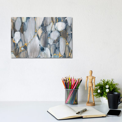 River Rocks by Liz Jardine - Gallery-Wrapped Canvas Giclée on Canvas