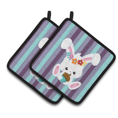 Cuisinier poignée lapin lapin de caroline
