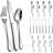 24-Piece Silverware Set For 8