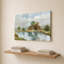 Rivière et nuages par Silvia Vassileva - impression sur toile-130837886-130837885