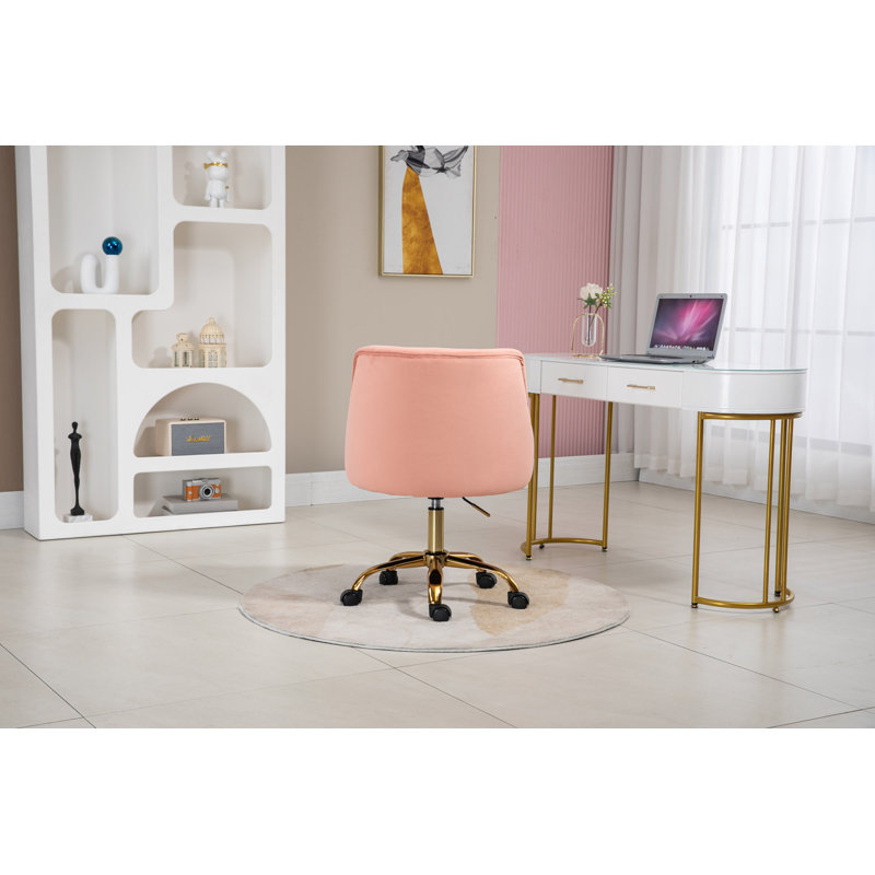 Chaise de travail Kirsey, Rose