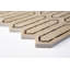 2" x 6.5" Natural Stone Color Variation Honeycomb Mosaic Wall & Floor Tile-50870168