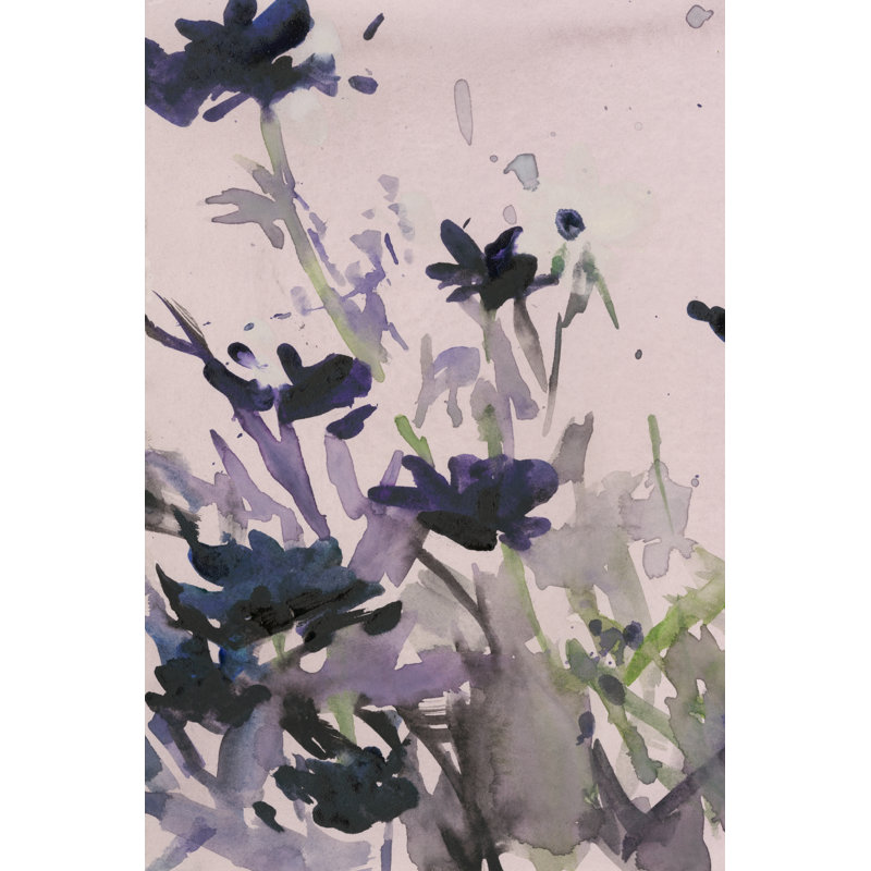 Garden Moment III - Painting, Wrapped Canvas, 30 cm H x 20 cm W