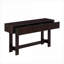 Table basse de 52 pouces de style Mid-Century de style campagnard avec 3 tiroirs, peu encombrante Assemblage facile