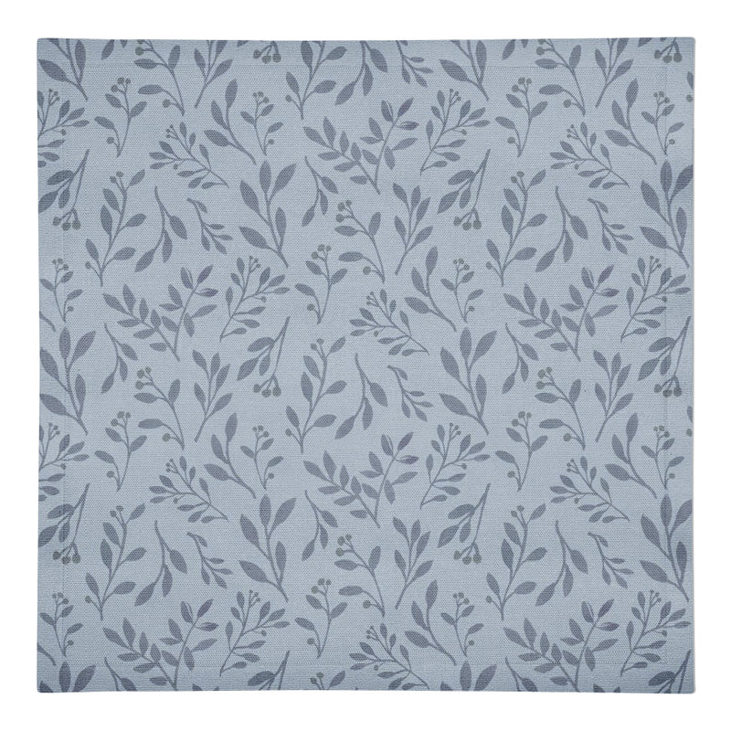 Chilyn Cotton Floral Rectangle Napkin, Blue