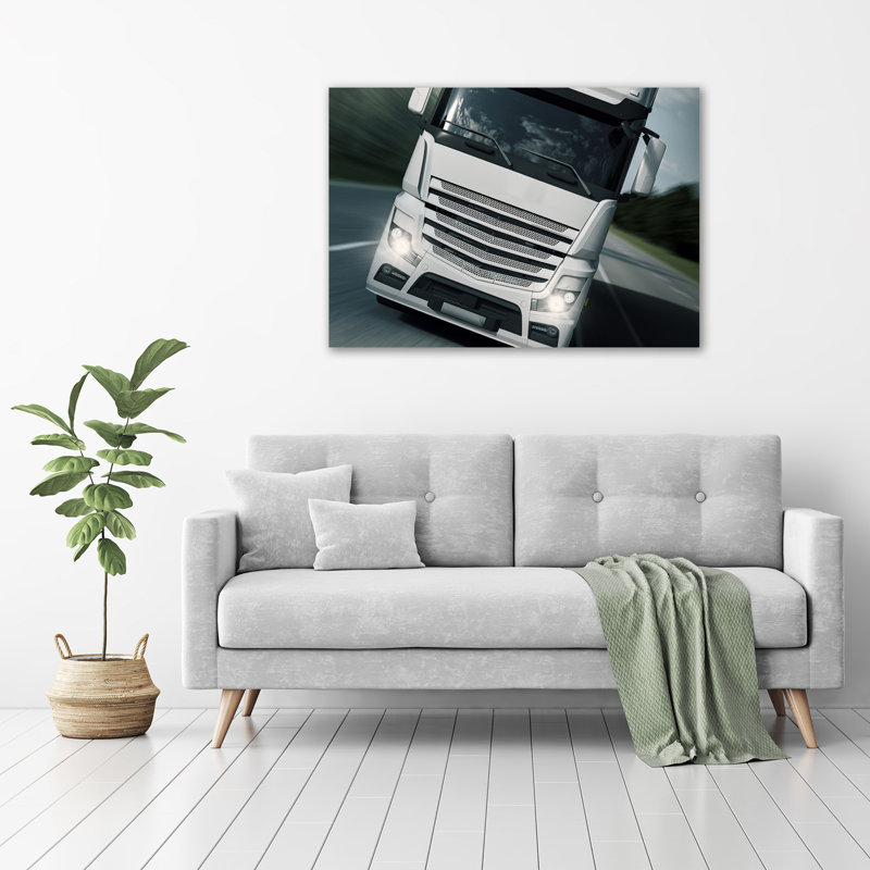 Truck - No Frame Print, 60cm H x 120cm W, Glass
