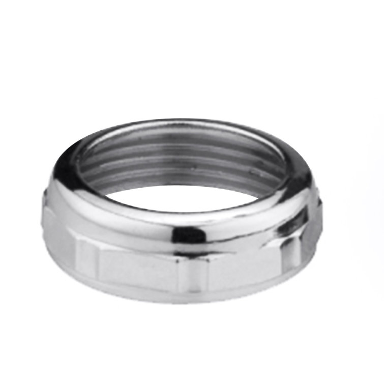 Highcraft 1-1/2" x 1-1/4" Chrome Plated Brass Die Cast Slip Joint Nuts