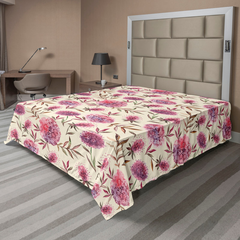 Drap plat Ambesonne, Drap plat pour très grand lit californien