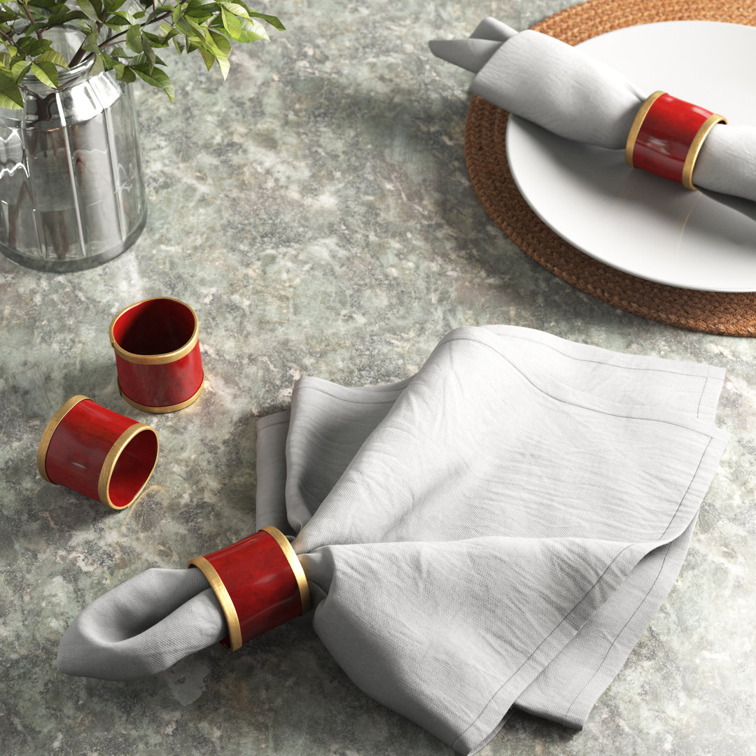 Cork Napkin Ring (Set of 4) Canora Grey