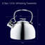 Circulon Stainless Steel Whistling Teakettle with Flip-Up Spout, 2.3-Quart