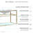 Pierre 36 Single, Open Shelf, Metal Frame Bathroom Vanity-1100882536